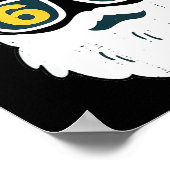 67 Meme Six Seven Santa Face Kids Men Boys Girls C Poster (Ecke)