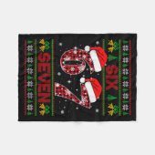 67 Meme Six Seven Weihnachts hässlicher Pullover f Fleecedecke (Vorderseite (Horizontal))