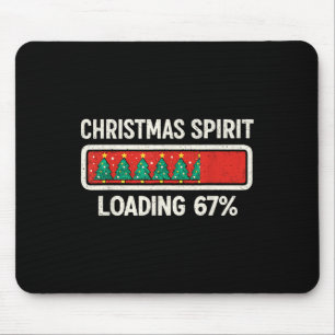 67 Meme Six Seven Weihnachtsgeist lädt Gen Z A Mousepad