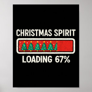 67 Meme Six Seven Weihnachtsgeist lädt Gen Z A Poster