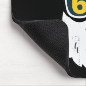 67 Meme Six Seven Weihnachtsmann-Gesicht Kinder Mä Mousepad (Ecke)
