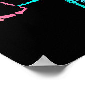 67 Meme Skeleton Drip Ice Cream 67 Baseball Lifest Poster (Ecke)