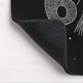 67 Meme Skeleton Hand Funny Halloween Six Seven Te Mousepad (Ecke)