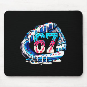 67 Meme Slang Baseballhandschuh Drip Eis Sechs Se Mousepad