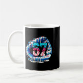 67 Meme Slang Baseballhandschuh Drip Eiscreme Six Kaffeetasse (Links)