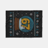 67 Meme Snow Globe Christmas Ugly Sweater Xmas Cel Fleecedecke (Vorderseite (Horizontal))