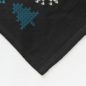 67 Meme Snow Globe Christmas Ugly Sweater Xmas Cel Fleecedecke (Ecke)