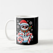 67 Meme Snowman Brainrot Funny Christmas Kids Boys Kaffeetasse (Links)