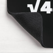 67 Meme Square Root 4489 Six Seven Slang Math Teac Mousepad (Ecke)