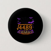67 Meme Square Root 4489 Slang Math Halloween Cost Button (Vorderseite)