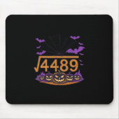 67 Meme Square Root 4489 Slang Math Halloween Cost Mousepad (Vorne)