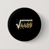 67 Meme Square Root 4489 Slang Math Teacher Funny Button (Vorderseite)