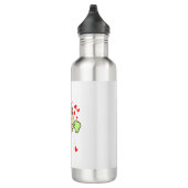 67 Meme Stealing Hearts Valentine's Day Sloth Kids Edelstahlflasche (Rechts)