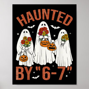 67 Meme Süße Boo Halloween Kostüm Heimgesucht  Poster