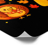 67 Meme Thanksgiving Turkey Day Funny Holiday Six  Poster (Ecke)