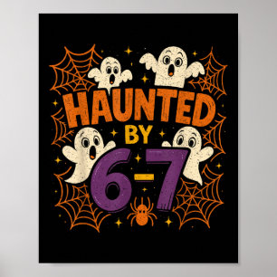 67 Meme Trend Halloween Lustig Sechs Sieben Gen Al Poster