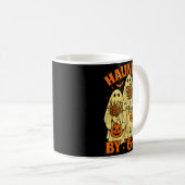 67 Meme Trendy Ghost Halloween Funny Six Seven Gen Kaffeetasse (VorderseiteRechts)