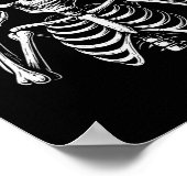 67 Meme Trendy Skeleton Halloween Funny Six Seven  Poster (Ecke)