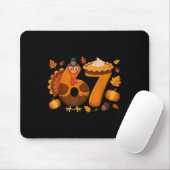67 Meme Truthahn 6-7 Lustig Sechs Sieben Erntedank Mousepad (Mit Mouse)