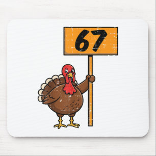 67 Meme Truthahn Lustiger Thanksgiving 6 7 Jungen Mousepad