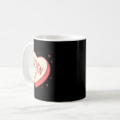 67 Meme Valentines Day Candy Heart Six Seven Match Kaffeetasse (Vorderseite Links)