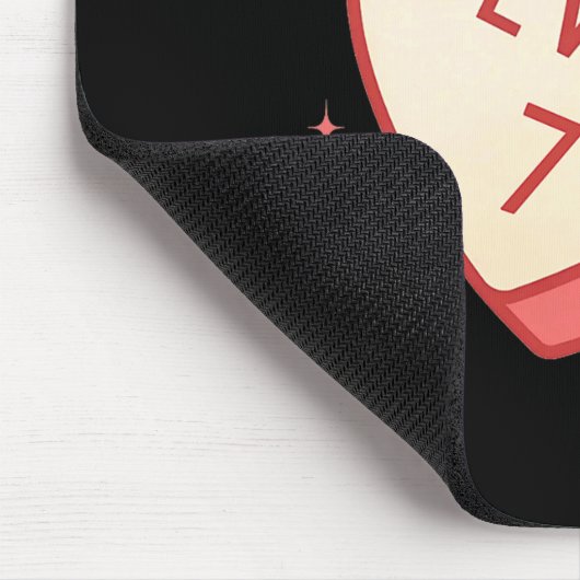 67 Meme Valentines Day Candy Heart Six Seven Match Mousepad (Ecke)