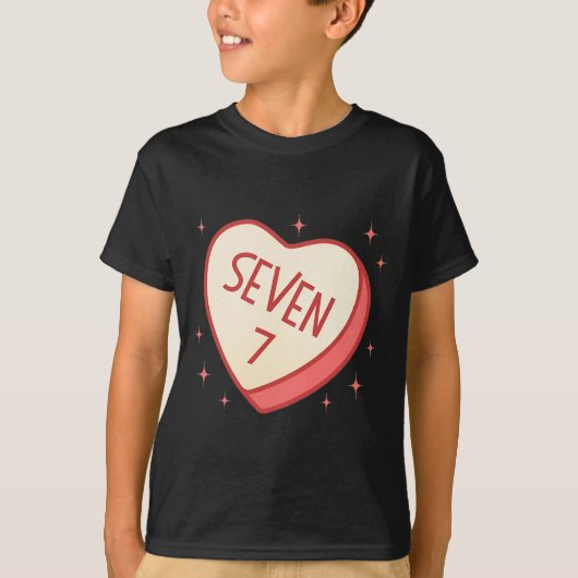 67 Meme Valentines Day Candy Heart Six Seven Match T-Shirt (Vorderseite)