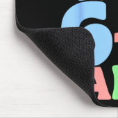 67 Meme Valentine's Day Six Seven 6-7 Funny Steali Mousepad (Ecke)