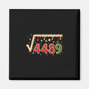 67 Meme Weihnachten Quadratwurzel 4489 Sechs Siebe Magnet