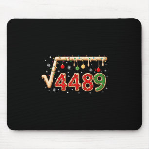 67 Meme Weihnachten Quadratwurzel 4489 Sechs Siebe Mousepad