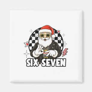 67 Meme Weihnachten Six Seven Santa 6 7 Weihnachte Magnet