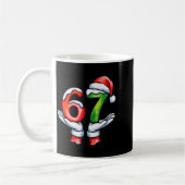 67 Meme Weihnachtsmann Hand Lustig Sechs Sieben We Kaffeetasse (Links)
