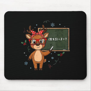 67 Meme Weihnachtsrentier Lustig 6 7 Lehrer Männer Mousepad