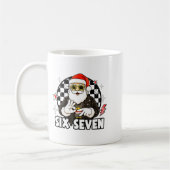 67 Meme Xmas Six Seven Santa 6 7 Christmas Men Wom Kaffeetasse (Links)