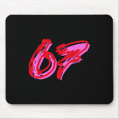 67 Memes  Mousepad (Vorne)