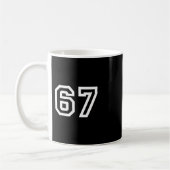 67 minimalistisches Design  Kaffeetasse (Links)