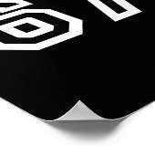 67 minimalistisches Design Poster (Ecke)