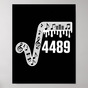 67 Musik Drip Meme Quadratwurzel 4489 Slang Lustig Poster