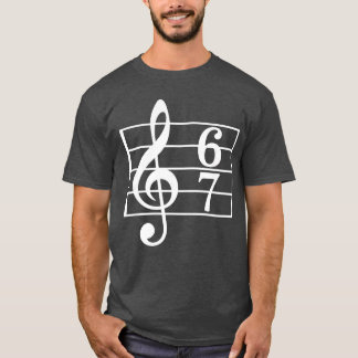 67 Musik Meme Slang Musiker Lustig Musiceacher ret T-Shirt
