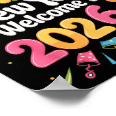 67 New Year's Eve - Happy New Year 2026-7 Funny 67 Poster (Ecke)