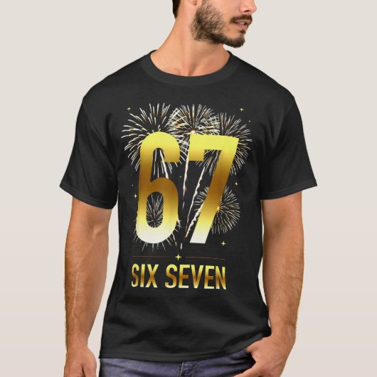 67 New Years Eve Party Pajama Shirt 6 7 Meme 67 20 (Vorderseite)