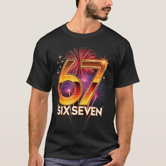 67 New Years Eve Party Pajama Shirt 6 7 Meme 67 20 (Vorderseite)