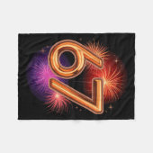 67 New Years Eve Party Pajama Shirt 6 7 Meme 67 20 Fleecedecke (Vorderseite (Horizontal))