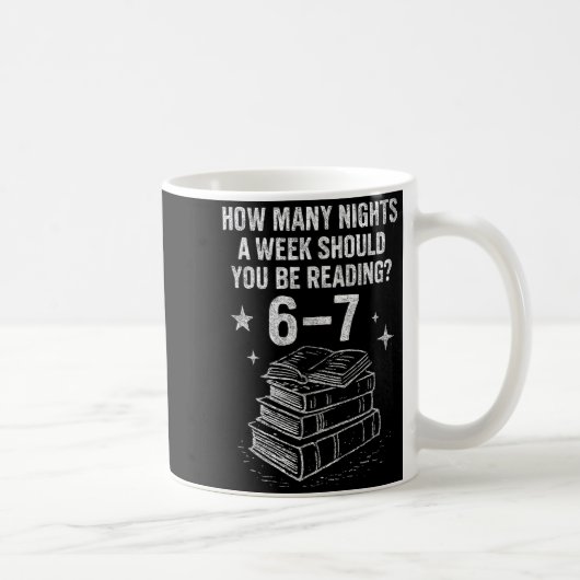67 Nights Reading Meme For Bibliophiles Englieache Kaffeetasse (Rechts)