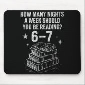 67 Nights Reading Meme For Bibliophiles Englieache Mousepad (Vorne)
