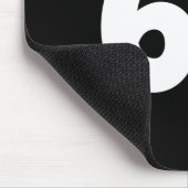 67 Nummer Siebenundsechzig Lustiger Meme-Schul-Tee Mousepad (Ecke)