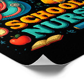 67 Nurse Days Funny Medical Back To School  Poster (Ecke)