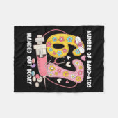 67 Nurse Meme Funny Six Seven Nursing Medical Scho Fleecedecke (Vorderseite (Horizontal))