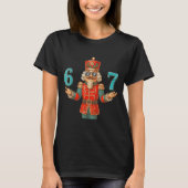 67 Nutcracker Six Seven Meme Christmas 6 7 Teens K T-Shirt (Vorderseite)