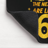 67 Nye 2026 Funny Boys Kids New Years Eve Party 6  Mousepad (Ecke)